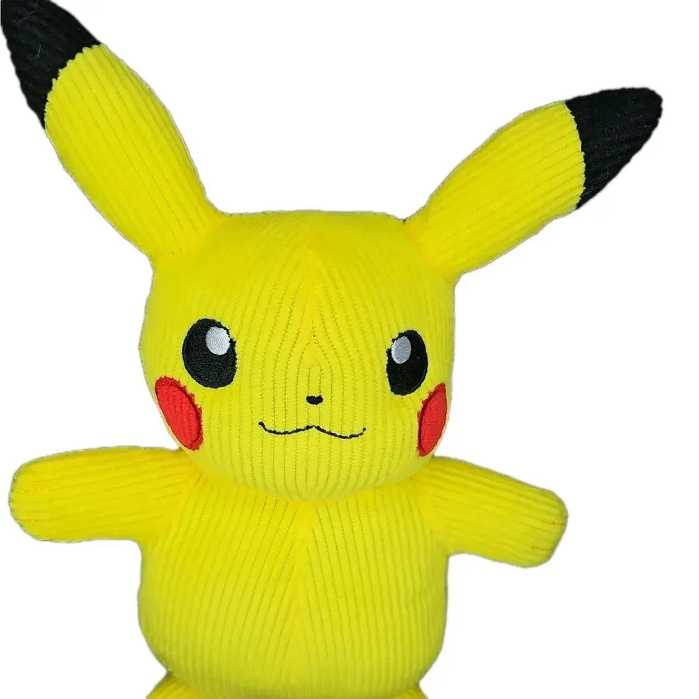 Pokemon‎ Pikachu, Plush Corduroy Stuffed Animal ~8